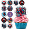 POPLATKY NA MUFFINY SPIDER-MAN SPIDER MAN SPIDEY 12ks