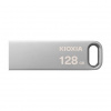 Kioxia USB flash disk, USB 3.0, 128GB, Biwako U366, Biwako U366, strieborný, LU366S128GG4