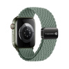 FORCELL F-DESIGN FA02 nylonový magnetický remienok pre APPLE Watch 38 / 40 / 41 mm olivovo zelený