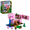 Stavebnica LEGO Minecraft - LEGO bloky 21170 Minecraft House v tvare prasa 8+ (LEGO Bricks 21170 Minecraft Prasiatko 8+)