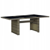 Záhradný stôl, stolík - Vidaxl Garden Bench, 105 cm, polystan, šedá (Vidaxl Garden Bench, 105 cm, polystan, šedá)