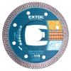 EXTOL® INDUSTRIAL Kotouč diamantový TURBO THIN CUT, 115×22,2×1,2 mm 8703041