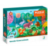 DODO Puzzle Zvieratá: Podivuhodné lesné zvieratá 60 dielikov