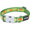 Obojek RD 15 mm x 24-36 cm - Tropical Green