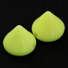 Plastové hroty 10 x 10 mm Žltá Reflexná