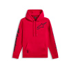 mikina TRIPLE HOODIE, ALPINESTARS (červená) XL