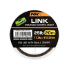 FOX - Náväzcový vlasec Edges Link Trans Khaki Mono 20 m 0,53 mm 25 lb