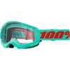 Okuliare 100 % Strata 2 Cyan clear