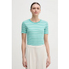 Bavlnené tričko United Colors of Benetton 30YSE16A0 tyrkysová L