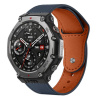 VSETKONAMOBIL 121594 xDfind LEATHER Kožený remienok pre Amazfit T-Rex 3 modrý