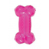 Hračka pes kost BONE TPR POP 14cm růžová Zolux