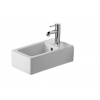 Duravit Vero Umývadielko, 45x25 cm, s prepadom, s otvorom na batériu, biela 0702250000