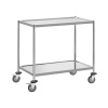 Servírovací vozík - 2 police - do 40 kg - police: 82 x 50 cm - Royal Catering RC SSTWH 02