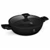 Berlingerhaus Pánev s titanovým povrchem a poklicí 30 cm Matte Black Collection BH-8186