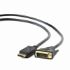GEMBIRD Adaptér video kábla Gembird CC-DPM-DVIM-6 1,8 m DisplayPort DVI čierny