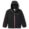 Detská Prešívaná bunda COLUMBIA POWDER LITE GIRLS HOODED JACKET 1802931013 – Čierna
