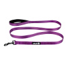 Alcott Adventure Leash 180cm Purple - reflexné páskové vodítko pre psov, fialové - M