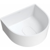 Omnires Cadence M+ umývadlo 42x37 cm oválny pultové umývadlo biela CADENCE420BM