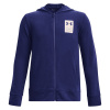 UNDER ARMOUR UA Rival Terry FZ Hoodie, Blue/white - M