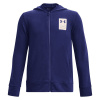 UNDER ARMOUR UA Rival Terry FZ Hoodie, Blue/white - S