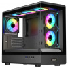 EVOLVEO Ursus, skriňa mATX, 6x ARGB ventilátor URSUS-BK-6