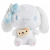 VEĽKÝ PLYŠOVÝ MEDVEDÍK HELLO KITTY CINNAMOROLL PLYŠOVÁ HRAČKA 40 CM - BIELY
