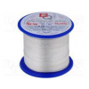Postriebrený medený drôt 1,1mm 250g Cu,postriebrené 29,5m