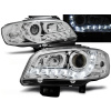 SEAT IBIZA / CORDOBA 99-02 - predné chrom svetlá s LED svietením