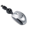 Myš GENIUS Micro Traveler V2, kráblová, 1200 DPI, USB, strieborná (31010125106)
