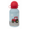 Lahvička z nerezové oceli na pití Červený traktor (350ml) sigikid