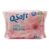 Q-Soft vlhčený toaletný papier Deluxe Kašmír 60 ks