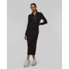 Dámske čierne Pletené šaty Varley Alexis Midi Dress