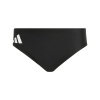 adidas Solid Trunk Swimming Mens Black/White 2XL