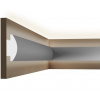 EXTERIOR Lišta pre LED osvetlenie LS139 55x130mm