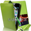 Kožený obal iPod Touch 4G – Flip – zelená
