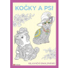 Psi a kočky - relaxační omalovánky | Zuzana Neubauerová