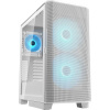 Cougar Airface FLO midi tower PC skrinka, herné puzdro biela; CGR-5YA6W-RGB