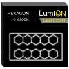 JAKS Stropné LED svetlo LumiOn Rozmery: 484,5 x 243,5 cm, Tvar: Hexagon, Model: LO-3