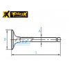 PROX Ventil výfukový titánový Yamaha YZF250 + WRF250 / 01-13 + Gas-Gas ECF250 +300 / 13-15