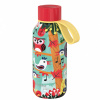 Quokka Kids Solid, Nerezová fľaša / termoska s pútkom Grove Birds, 330ml, 40149