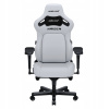 Herné kreslo Kaiser 4 XL Anda Seat, kožené, biele