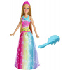 Bábika Barbie FRB12 magické vlasy princezny 30,5 cm VYPR