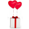 Balóny na párty - Box s balóniky na Hel Balloon Post darček (Balóny na párty - Box s balóniky na Hel Balloon Post darček)