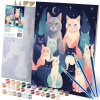Maľba podľa čísel 40x50 cm Massido Cats