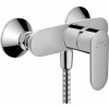 Hansgrohe Vernis Blend - Páková sprchová batéria nástenná s 2 veľkosťami prietoku, chróm 71646000
