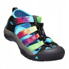 Detské trekingové sandále KEEN Newport H2 rainbow tie dye 24 EU