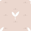 basic leaves dusky pink - 10 cm - Obchod s látkami (metráž) by Zanet