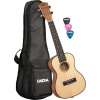 Cascha HH 2151 Concert Solid Top Ukulele Set