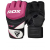 RDX Dámske rukavice na MMA F12 – čierno-ružové