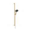 Hansgrohe Raindance Alive Select S Set sprchovej hlavice, tyče a hadice, 3 prúdy, EcoSmart, kefovaný bronz 24601140-HG